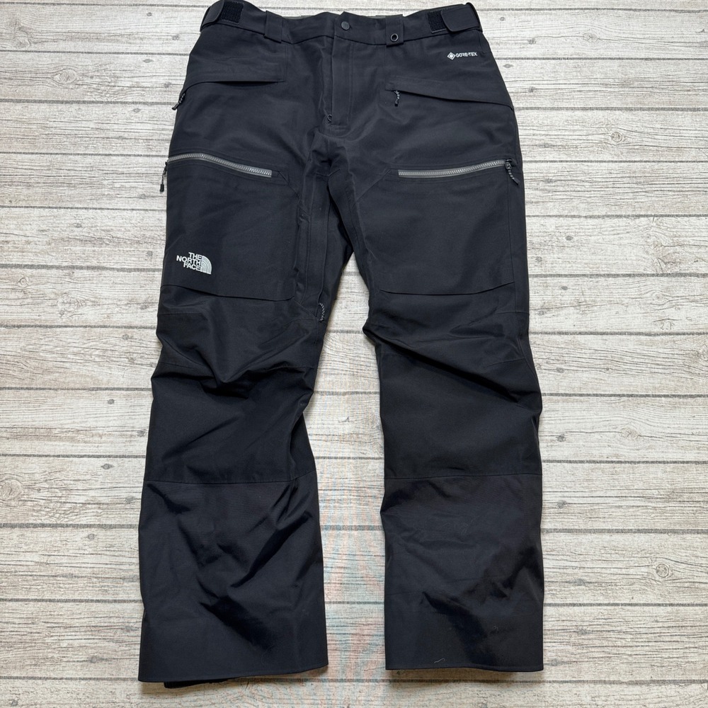 The North Face Snow Pants Men's Large Black Gore-Tex Waterproof Ski Snowboard